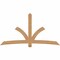 Ekena Millwork Davenport Timber Gable Bracket, Western Red Cedar, 96"W x 52"H x 1 1/2"D x 5 1/2"F, 13/12 Pitch GBW096X52X0206DAV00SWR - alternate 1